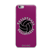 Load image into Gallery viewer, Volleyball iPhone Case (Pink 6)