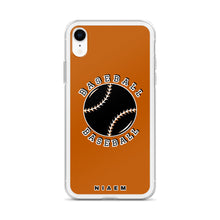 Load image into Gallery viewer, Baseball iPhone Case (Brown 1)