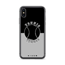Load image into Gallery viewer, Tennis iPhone Case (Black &amp; Grey 2)