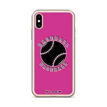Load image into Gallery viewer, Baseball iPhone Case (Pink 5)