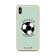 Load image into Gallery viewer, Soccer iPhone Case (Green 5)