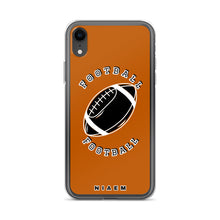 Load image into Gallery viewer, American Football iPhone Case (Brown 1)