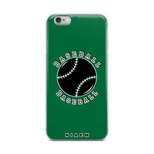 Load image into Gallery viewer, Baseball iPhone Case (Green 1)