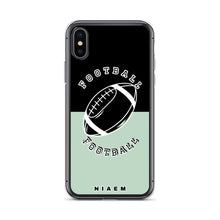Load image into Gallery viewer, American Football iPhone Case (Black &amp; Green 5)