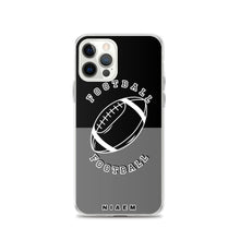 Load image into Gallery viewer, American Football iPhone Case (Black &amp; Grey)