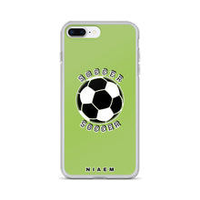 Load image into Gallery viewer, Soccer iPhone Case (Green 3)