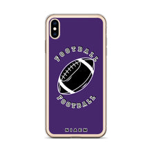 Load image into Gallery viewer, American Football iPhone Case (Purple)