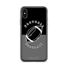 Load image into Gallery viewer, American Football iPhone Case (Black &amp; Grey)
