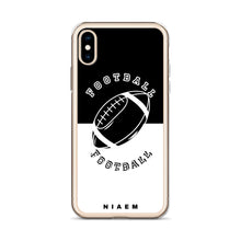 Load image into Gallery viewer, American Football iPhone Case (Black &amp; White)