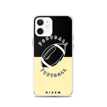 Load image into Gallery viewer, American Football iPhone Case (Black &amp; Yellow 2)