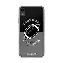 Load image into Gallery viewer, American Football iPhone Case (Black &amp; Grey)