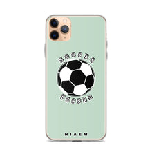 Load image into Gallery viewer, Soccer iPhone Case (Green 5)
