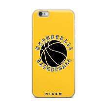 Load image into Gallery viewer, Basketball iPhone Case (Yellow)