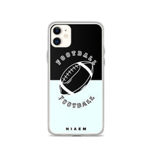 Load image into Gallery viewer, American Football iPhone Case (Black &amp; Blue 5)