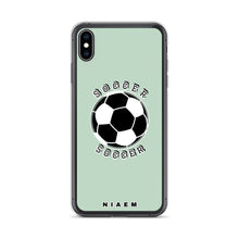 Load image into Gallery viewer, Soccer iPhone Case (Green 5)