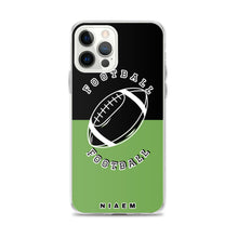 Load image into Gallery viewer, American Football iPhone Case (Black &amp; Green)
