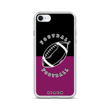 Load image into Gallery viewer, American Football iPhone Case (Black &amp; Pink 6)