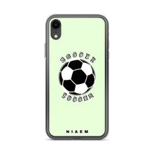 Load image into Gallery viewer, Soccer iPhone Case (Green 2)