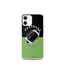 Load image into Gallery viewer, American Football iPhone Case (Black &amp; Green)