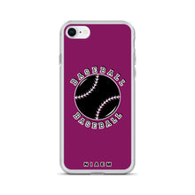 Load image into Gallery viewer, Baseball iPhone Case (Pink 6)