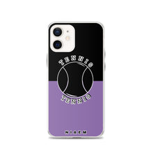 Load image into Gallery viewer, Tennis iPhone Case (Black &amp; Purple 1)
