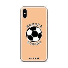Load image into Gallery viewer, Soccer iPhone Case (Nude 1)