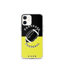 Load image into Gallery viewer, American Football iPhone Case (Black &amp; Yellow 3)