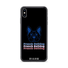 Load image into Gallery viewer, Blue French Bulldog iPhone Case