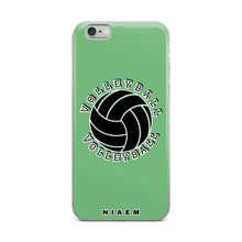 Load image into Gallery viewer, Volleyball iPhone Case (Green 4)