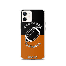 Load image into Gallery viewer, American Football iPhone Case (Black &amp; Brown 1)