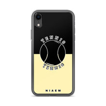 Load image into Gallery viewer, Tennis iPhone Case (Black &amp; Yellow 2)