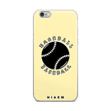 Load image into Gallery viewer, Baseball iPhone Case (Yellow 2)