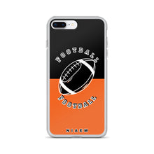 Load image into Gallery viewer, American Football iPhone Case (Black &amp; Orange)