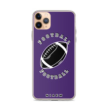 Load image into Gallery viewer, American Football iPhone Case (Purple)