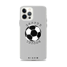 Load image into Gallery viewer, Soccer iPhone Case (Grey 2)