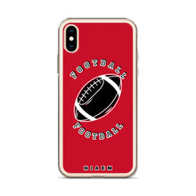 Load image into Gallery viewer, American Football iPhone Case (Red)