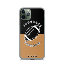 Load image into Gallery viewer, American Football iPhone Case (Black &amp; Nude)