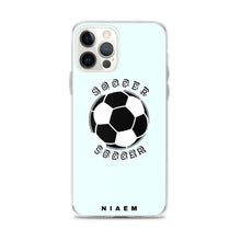 Load image into Gallery viewer, Soccer iPhone Case (Blue 5)
