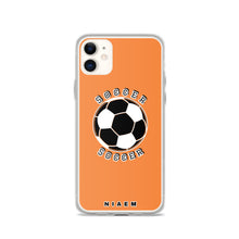 Load image into Gallery viewer, Soccer iPhone Case (Orange 1)