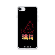 Load image into Gallery viewer, Red Fluffy Dog iPhone Case