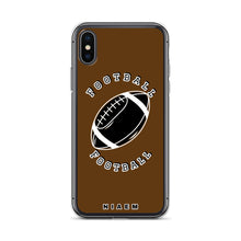 Load image into Gallery viewer, American Football iPhone Case (Brown)