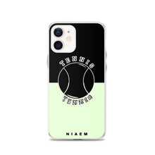 Load image into Gallery viewer, Tennis iPhone Case (Black &amp; Green 2)