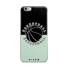 Load image into Gallery viewer, Basketball iPhone Case (Black &amp; Green 5)