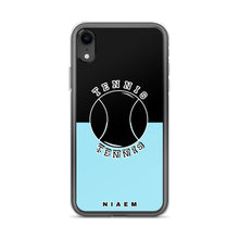 Load image into Gallery viewer, Tennis iPhone Case (Black &amp; Blue 6)