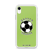 Load image into Gallery viewer, Soccer iPhone Case (Green 3)
