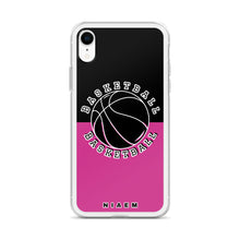 Load image into Gallery viewer, Basketball iPhone Case (Black &amp; Pink 5)