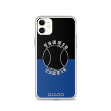 Load image into Gallery viewer, Tennis iPhone Case (Black &amp; Blue 2)