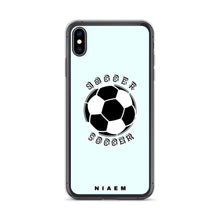 Load image into Gallery viewer, Soccer iPhone Case (Blue 5)