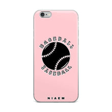 Load image into Gallery viewer, Baseball iPhone Case (Pink 3)