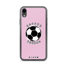 Load image into Gallery viewer, Soccer iPhone Case (Pink 4)